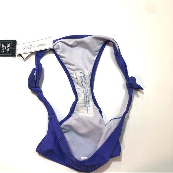 Salt + Cove Juniors Hipster Ribbed Swim Bottom - Picture 6 of 7